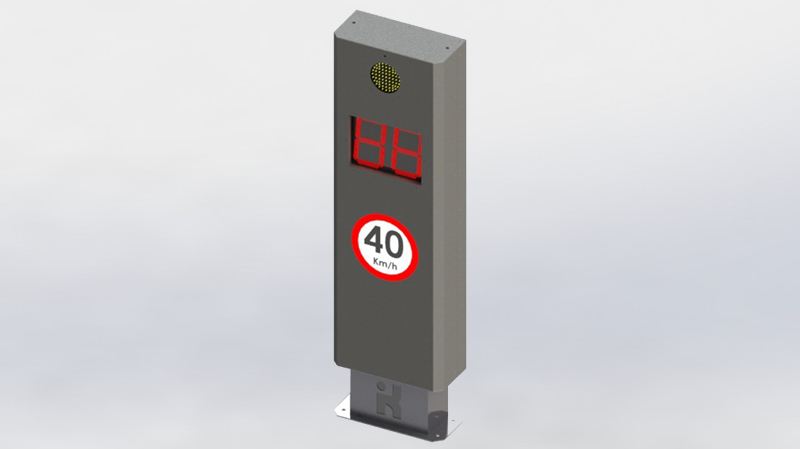 O Indicador de Velocidade - Semáforo de Advertência são ideais para monitoramento da velocidade de veículos, em aplicações onde é desejável a redução da velocidade em determinados trechos, proporcionando maior segurança para veículos e pedestres.
